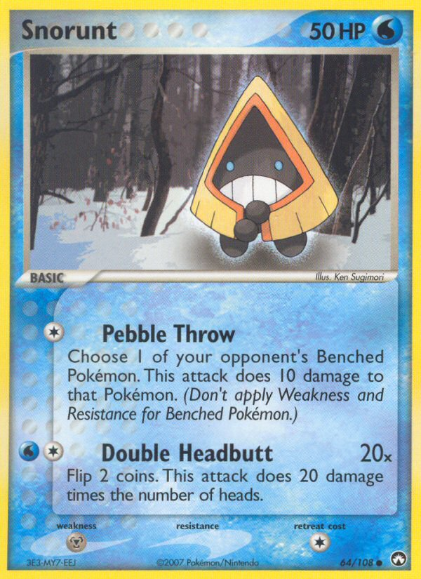 Snorunt (64/108) [EX: Power Keepers] | Card Citadel