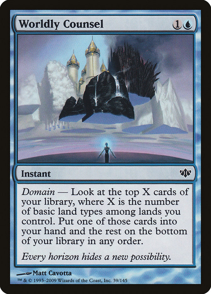 Worldly Counsel [Conflux] | Card Citadel