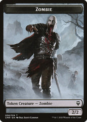 Elf Warrior // Zombie Token [Commander Legends Tokens] | Card Citadel