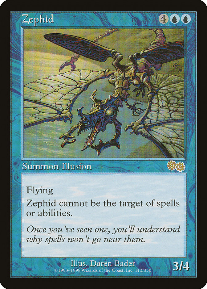 Zephid [Urza's Saga] | Card Citadel
