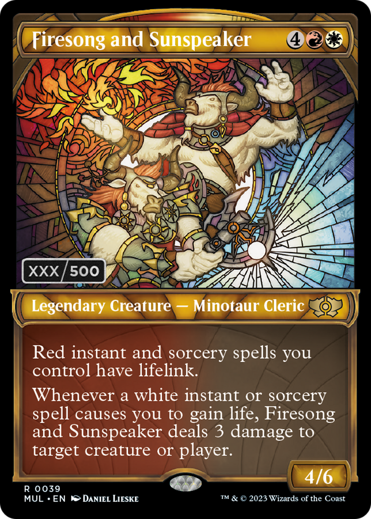 Firesong and Sunspeaker (Serialized) [Multiverse Legends] | Card Citadel