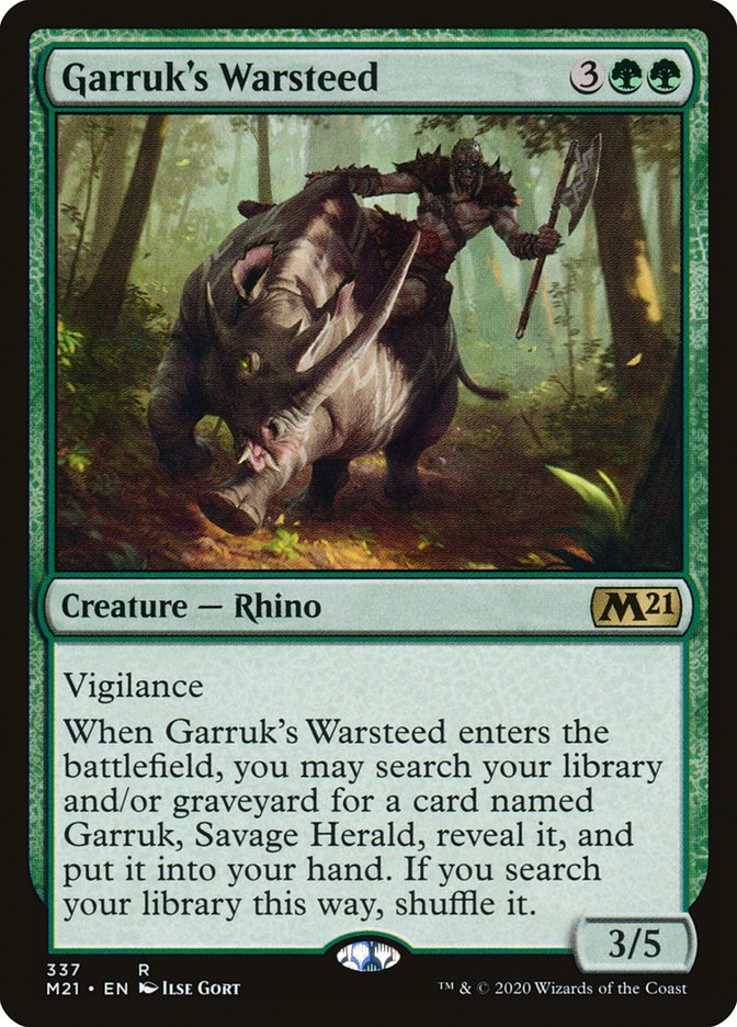 Garruk's Warsteed [Core Set 2021] | Card Citadel