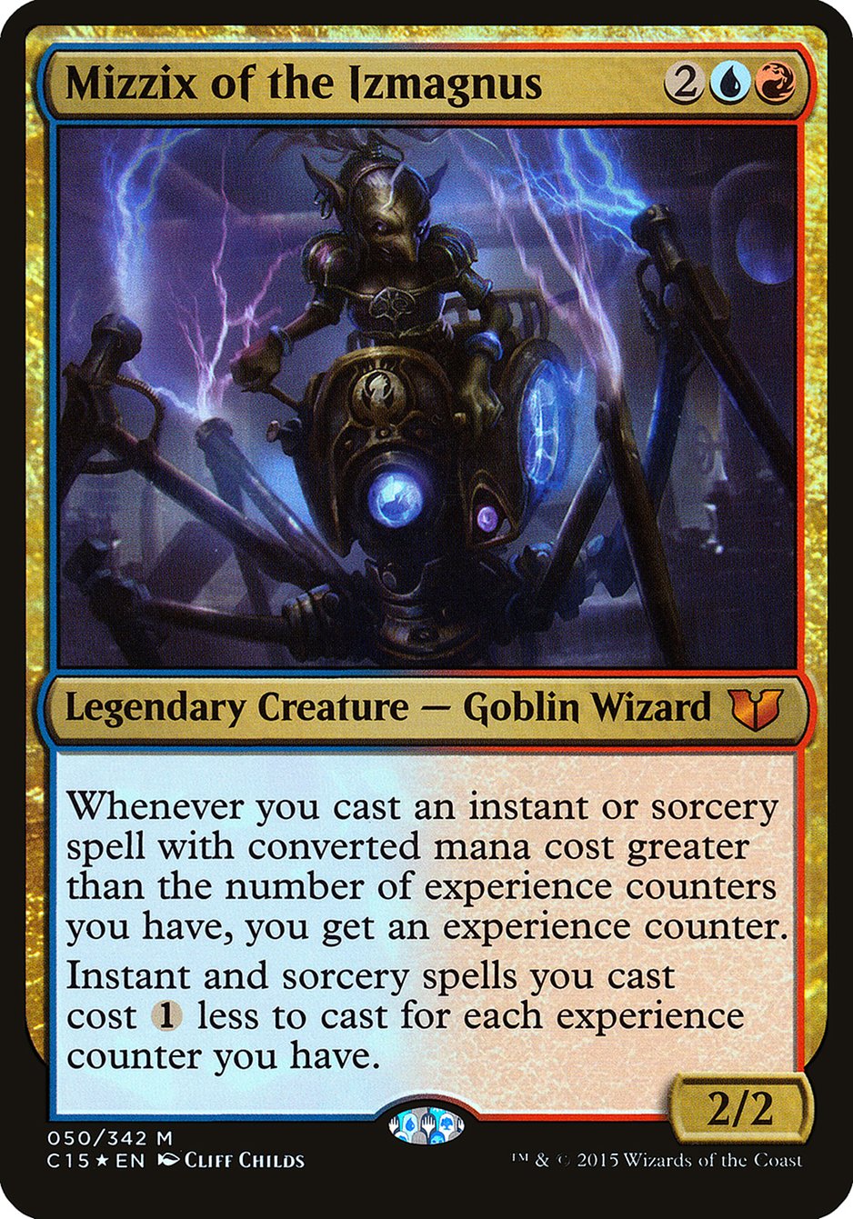 Mizzix of the Izmagnus (Oversized) [Commander 2015 Oversized] | Card Citadel