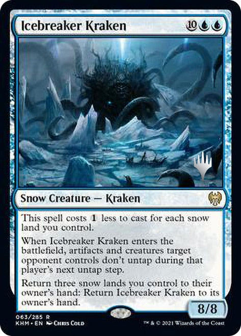 Icebreaker Kraken [Kaldheim Promo Pack] | Card Citadel