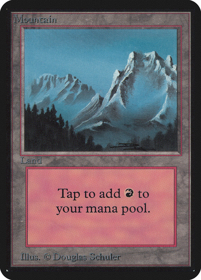 Mountain [Limited Edition Alpha] | Card Citadel