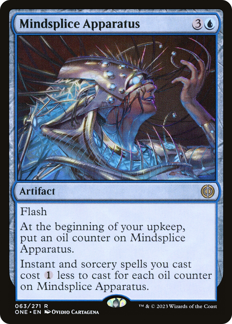 Mindsplice Apparatus [Phyrexia: All Will Be One] | Card Citadel