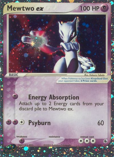 Mewtwo ex (101/109) [EX: Ruby & Sapphire] | Card Citadel