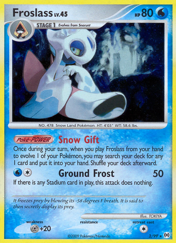 Froslass (2/99) [Platinum: Arceus] | Card Citadel