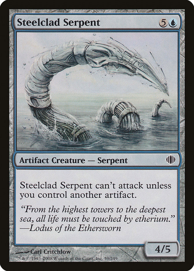 Steelclad Serpent [Shards of Alara] | Card Citadel