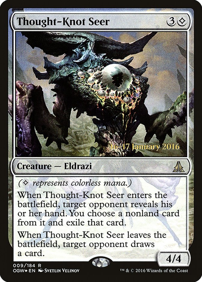 Thought-Knot Seer [Oath of the Gatewatch Promos] | Card Citadel