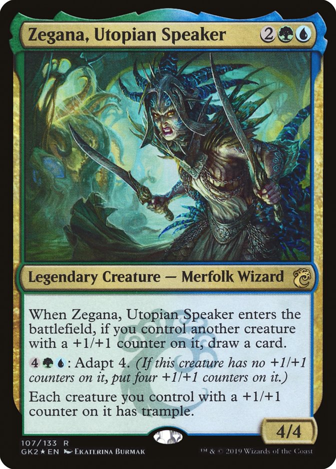 Zegana, Utopian Speaker [Ravnica Allegiance Guild Kit] | Card Citadel