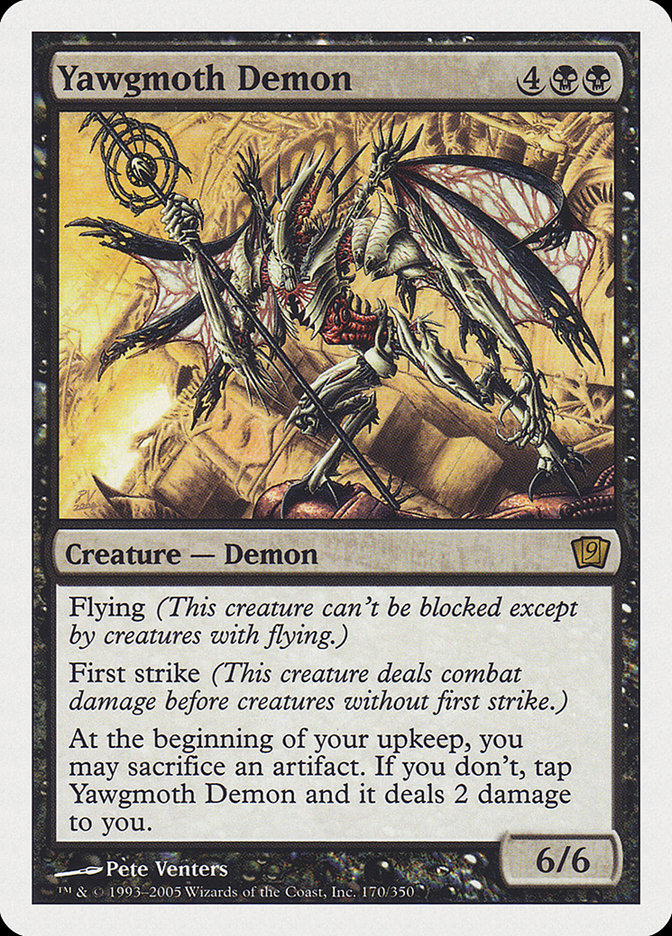 Yawgmoth Demon [Ninth Edition] | Card Citadel