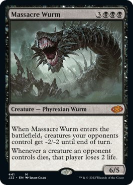 Massacre Wurm [Jumpstart 2022] | Card Citadel