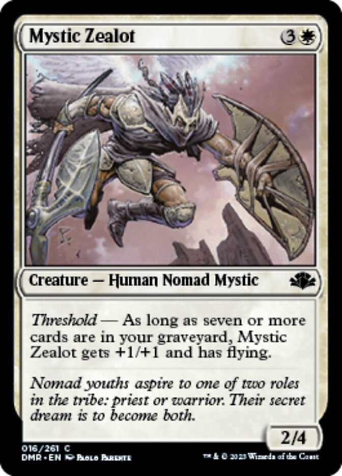 Mystic Zealot [Dominaria Remastered] | Card Citadel
