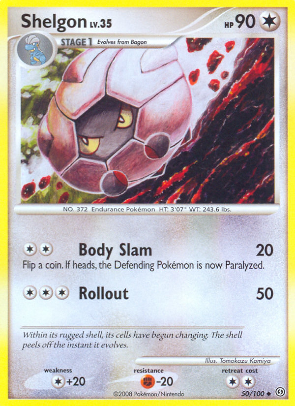 Shelgon (50/100) [Diamond & Pearl: Stormfront] | Card Citadel