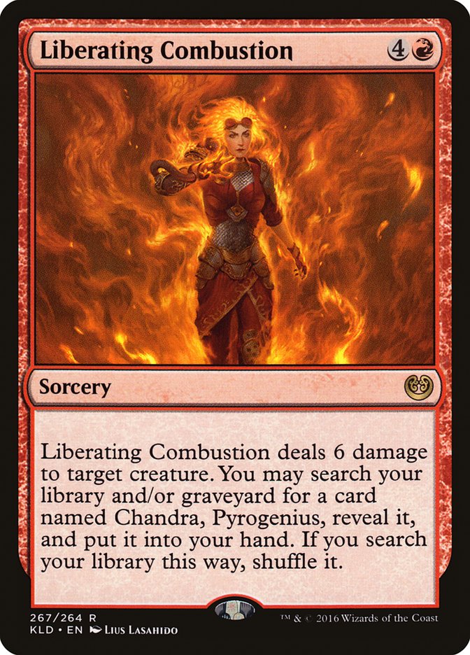 Liberating Combustion [Kaladesh] | Card Citadel