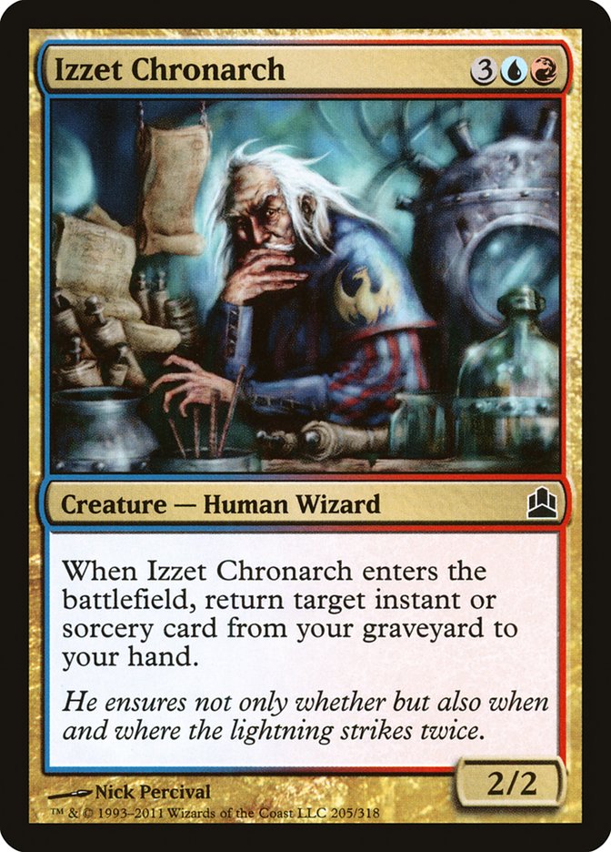 Izzet Chronarch [Commander 2011] | Card Citadel