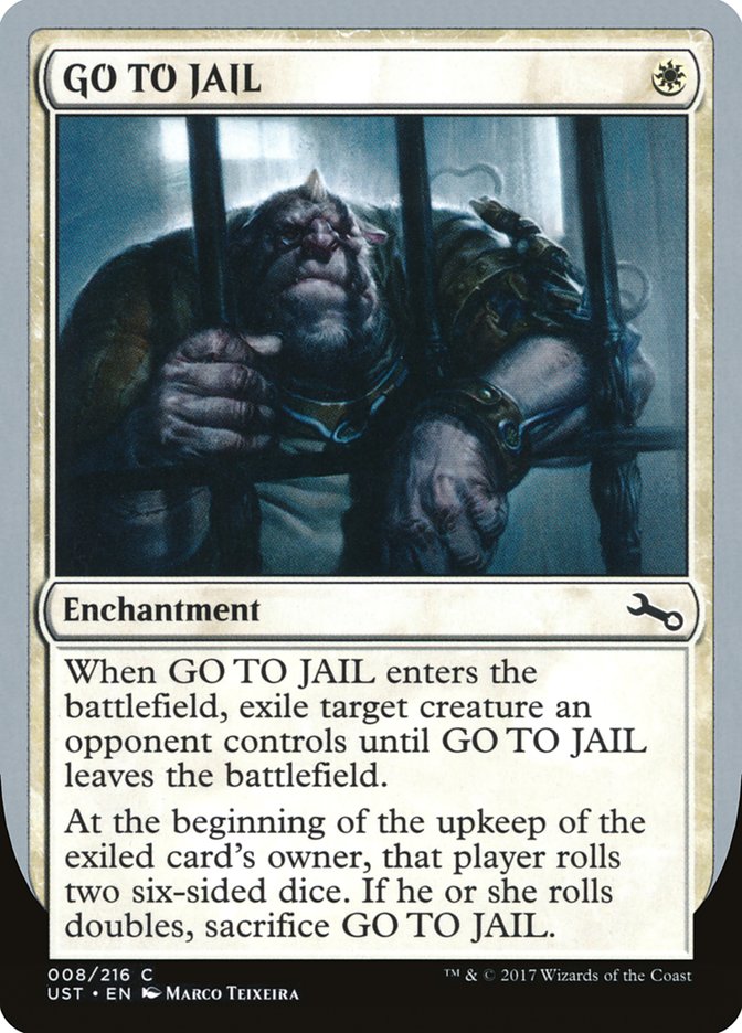 GO TO JAIL [Unstable] | Card Citadel