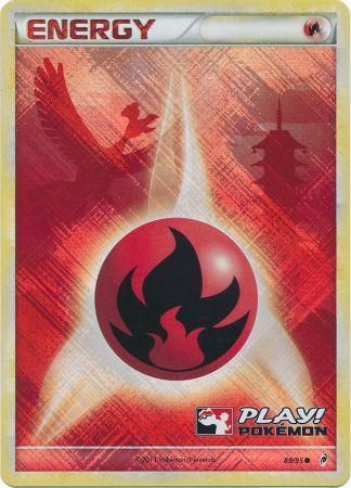 Fire Energy (89/95) (Play Pokemon Promo) [HeartGold & SoulSilver: Call of Legends] | Card Citadel