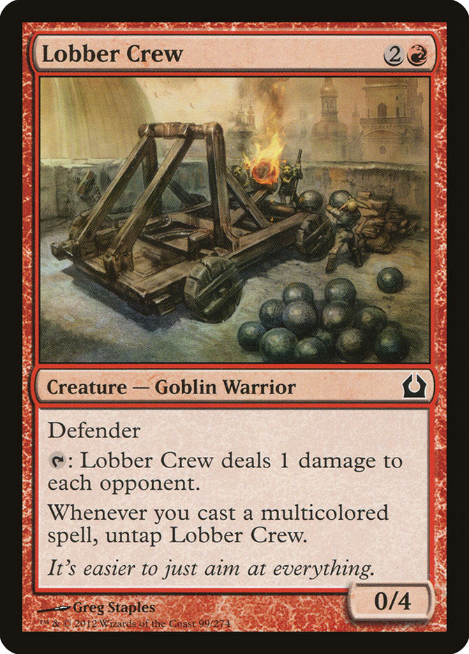 Lobber Crew [Return to Ravnica] | Card Citadel