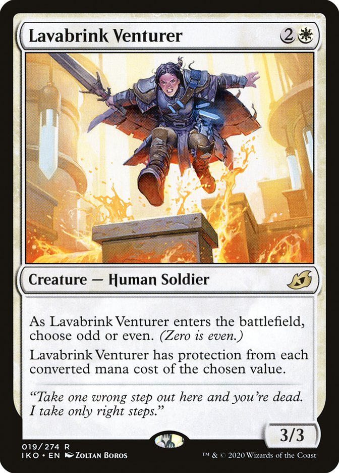 Lavabrink Venturer [Ikoria: Lair of Behemoths] | Card Citadel