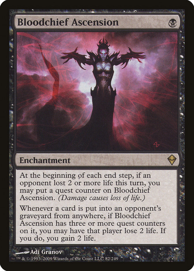 Bloodchief Ascension [Zendikar] | Card Citadel