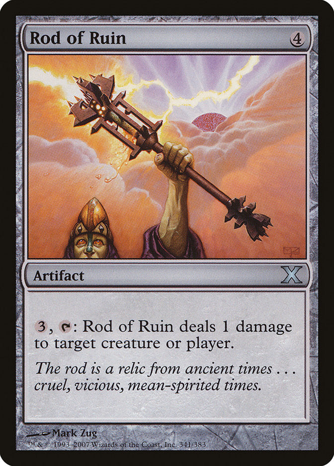 Rod of Ruin [Tenth Edition] | Card Citadel