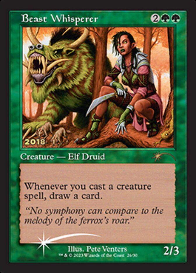 Beast Whisperer [30th Anniversary Promos] | Card Citadel