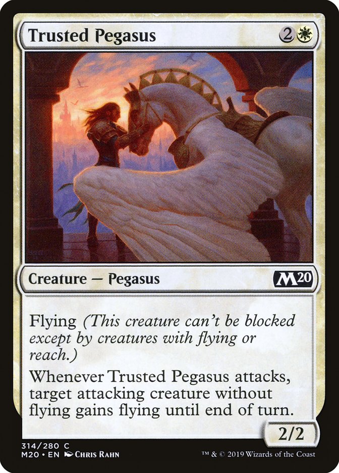 Trusted Pegasus [Core Set 2020] | Card Citadel