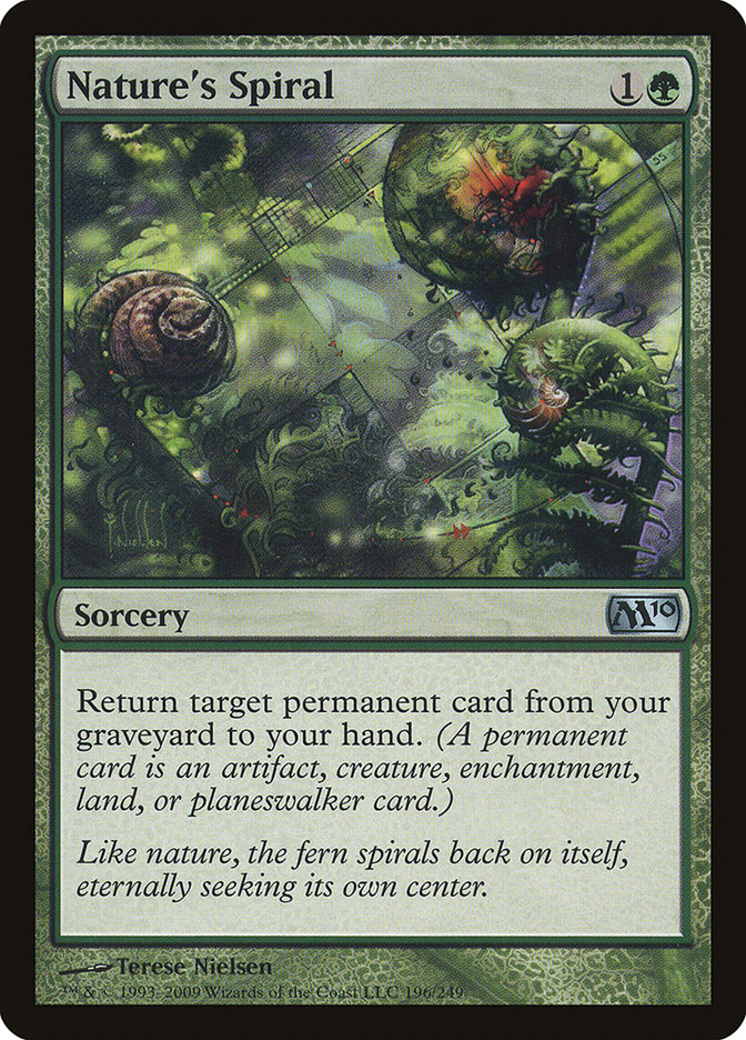 Nature's Spiral [Magic 2010] | Card Citadel