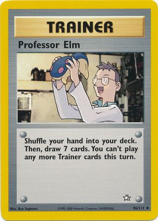 Professor Elm (96/111) [Neo Genesis Unlimited] | Card Citadel