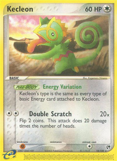 Kecleon (18/100) [EX: Sandstorm] | Card Citadel