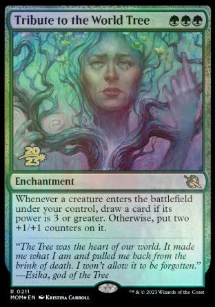 Tribute to the World Tree [March of the Machine Prerelease Promos] | Card Citadel