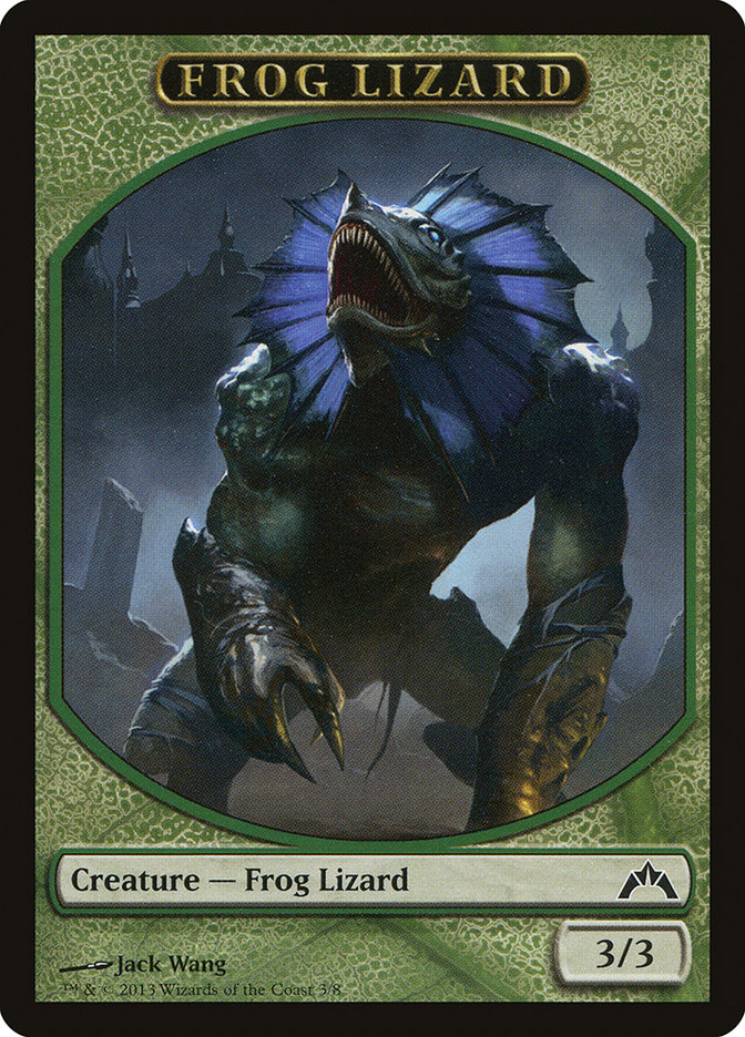 Frog Lizard [Gatecrash Tokens] | Card Citadel