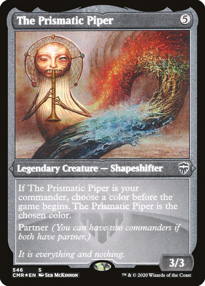 The Prismatic Piper (Foil Etched) [Commander Legends] | Card Citadel