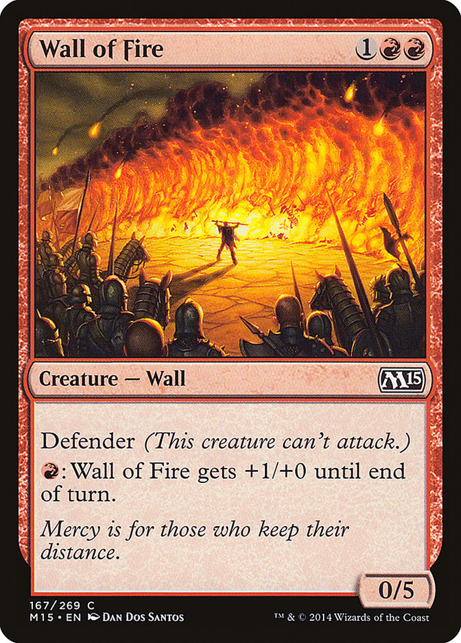 Wall of Fire [Magic 2015] | Card Citadel