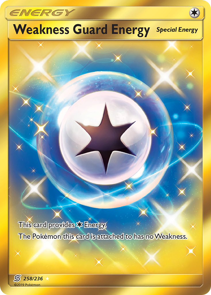 Weakness Guard Energy (258/236) [Sun & Moon: Unified Minds] | Card Citadel