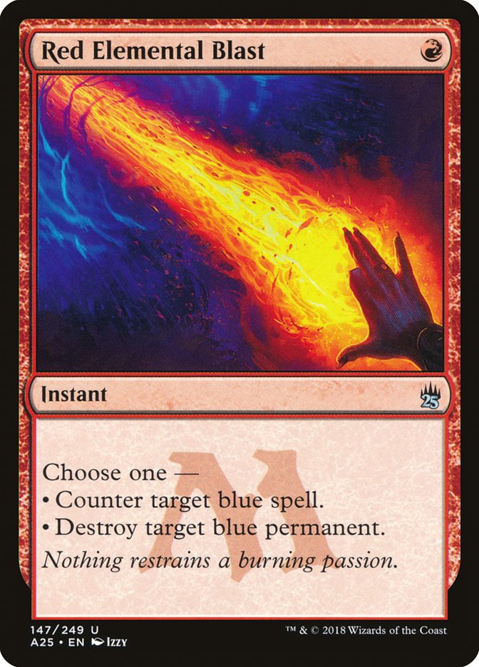 Red Elemental Blast [Masters 25] | Card Citadel