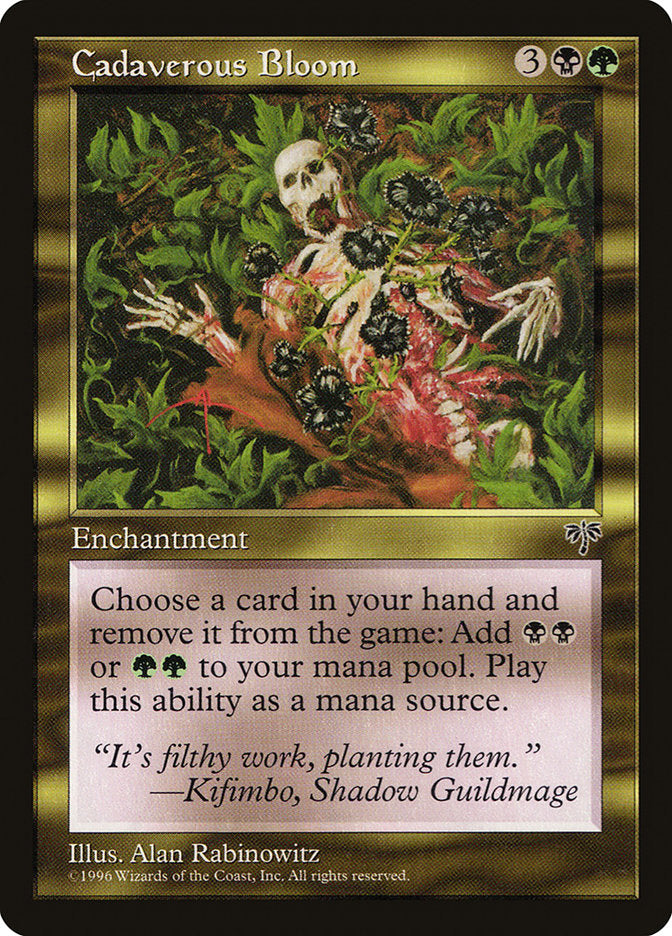 Cadaverous Bloom [Mirage] | Card Citadel