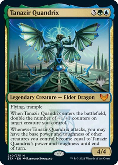 Tanazir Quandrix (Promo Pack) [Strixhaven: School of Mages Promos] | Card Citadel