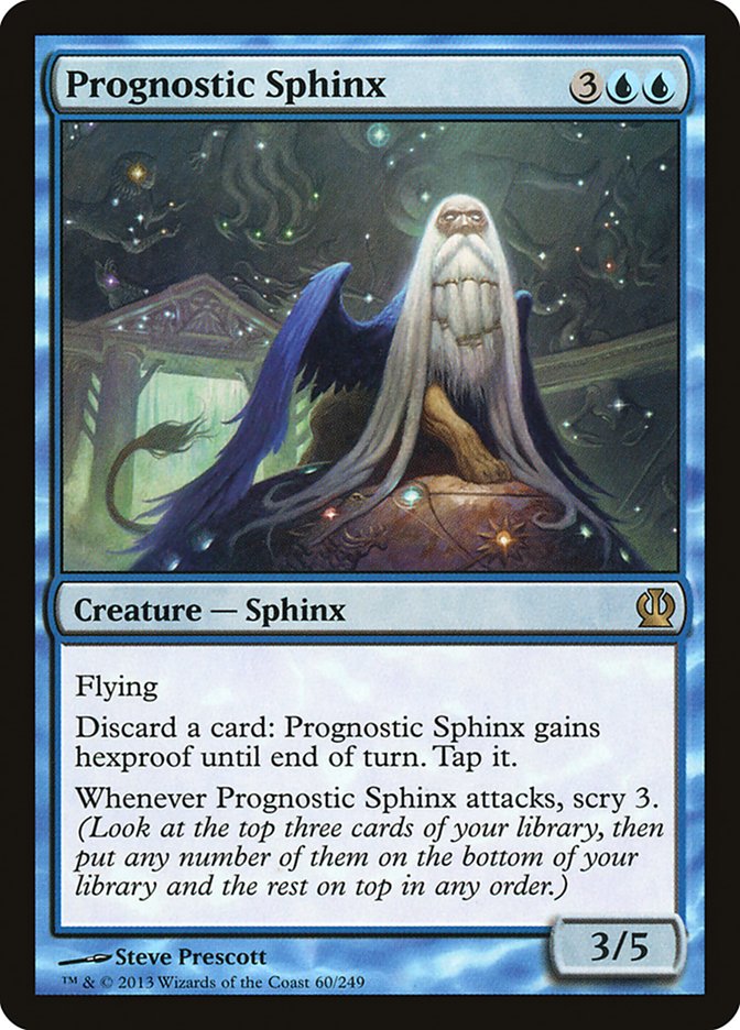 Prognostic Sphinx [Theros] | Card Citadel