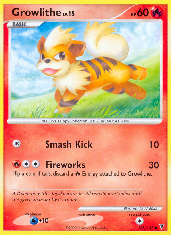 Growlithe (108/147) [Platinum: Supreme Victors] | Card Citadel