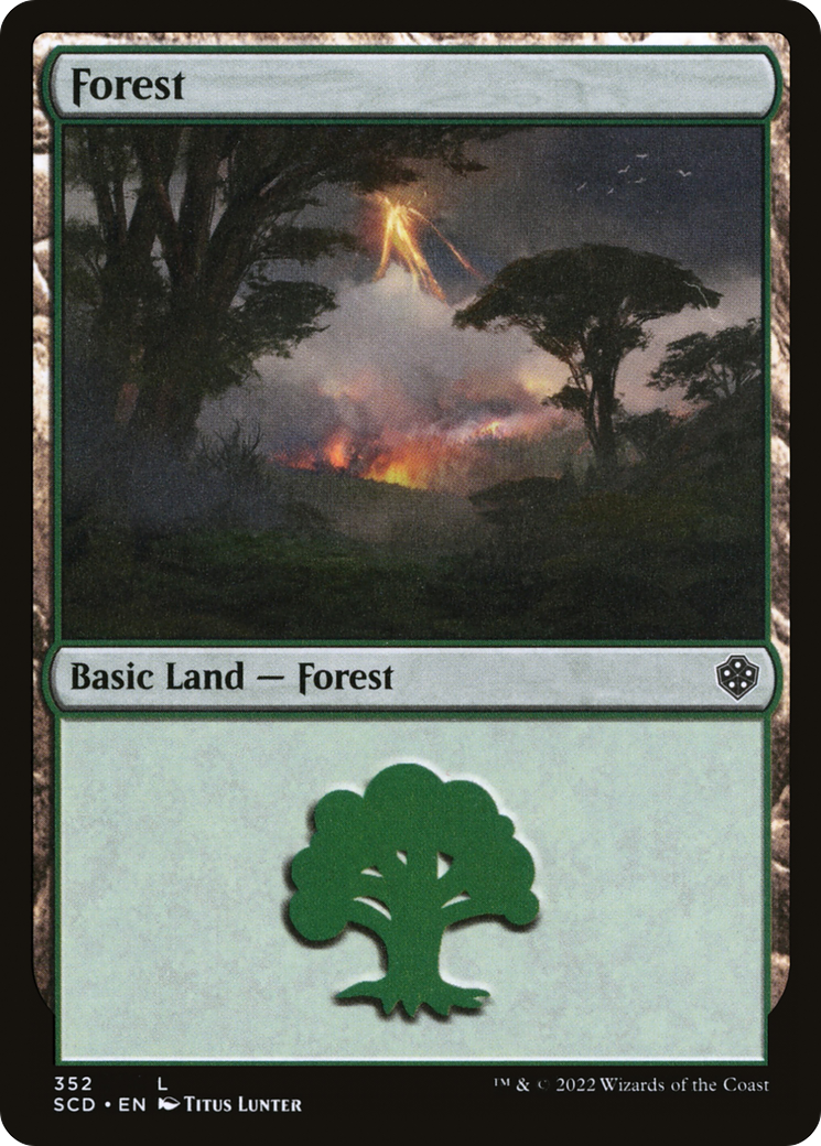 Forest (352) [Starter Commander Decks] | Card Citadel