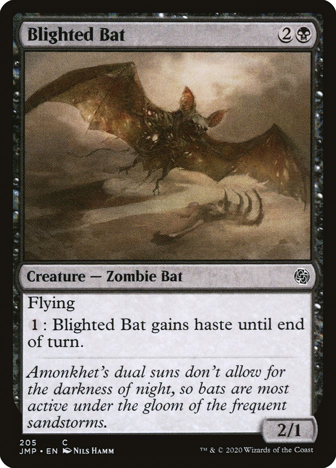 Blighted Bat [Jumpstart] | Card Citadel