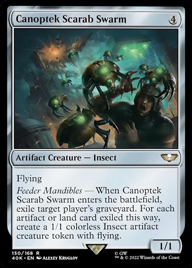 Canoptek Scarab Swarm [Universes Beyond: Warhammer 40,000] | Card Citadel