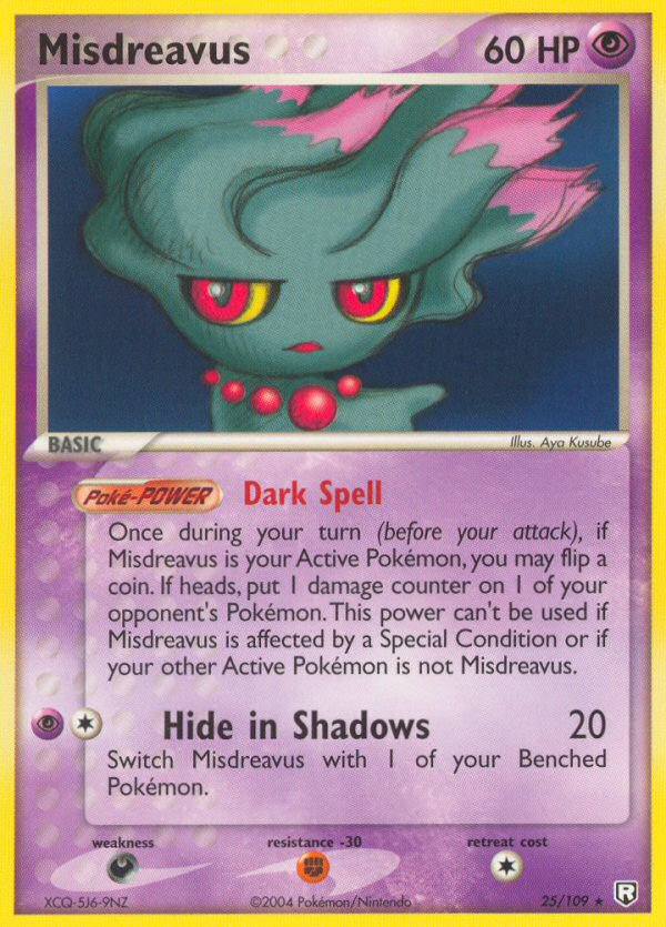 Misdreavus (25/109) [EX: Team Rocket Returns] | Card Citadel