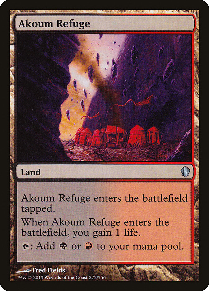 Akoum Refuge [Commander 2013] | Card Citadel