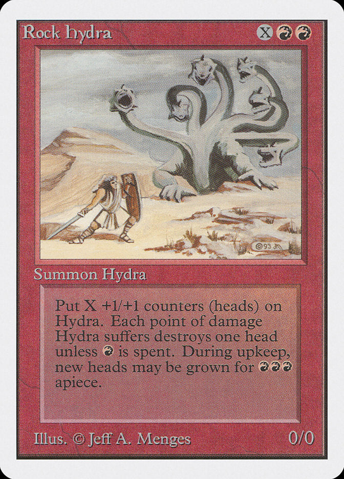 Rock Hydra [Unlimited Edition] | Card Citadel