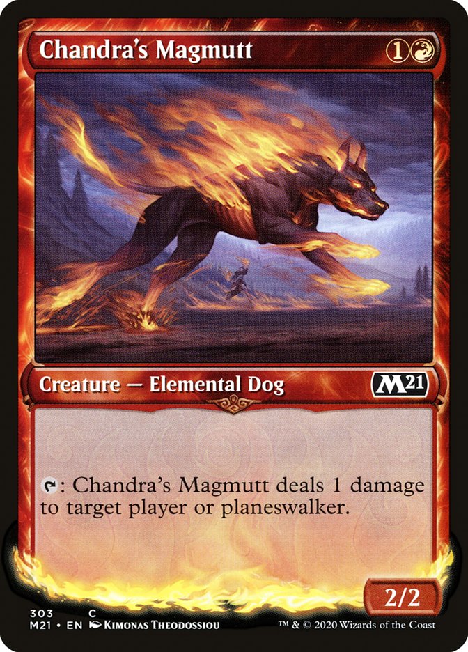 Chandra's Magmutt (Showcase) [Core Set 2021] | Card Citadel