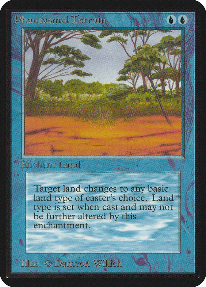 Phantasmal Terrain [Limited Edition Alpha] | Card Citadel